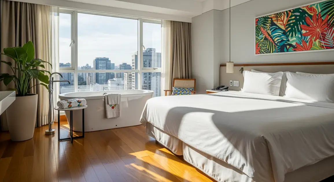 Confira 3 hotéis om banheira em São Paulo Confira 3 hotéis om banheira em São Paulo