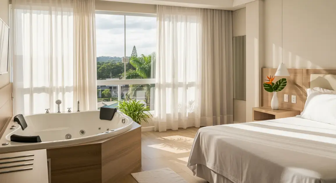 Descubra 3 hotéis com hidro em São Paulo